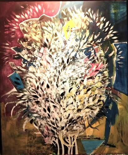 IL PARADOSSO DEL BENESSERE  - a Paint Artowrk by Stefano  Vascon 