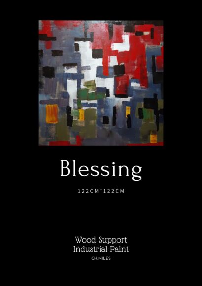 blessing - a Paint Artowrk by Christian Miles