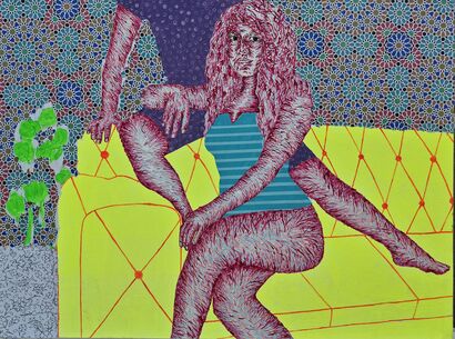 Samira - a Paint Artowrk by MohammadReza SedaghatYengejeh