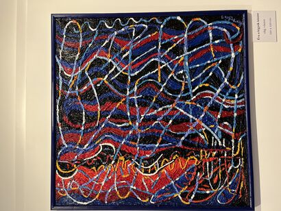 Eve Among Ophidians - a Paint Artowrk by József Kordás