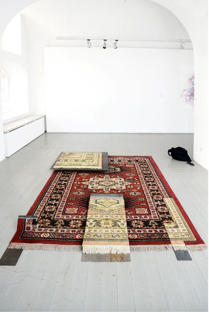 Sabratha (Persian carpet) 2017 - A Sculpture & Installation Artwork by Madonna