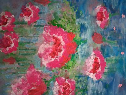 the lake - a Paint Artwork by missy avril