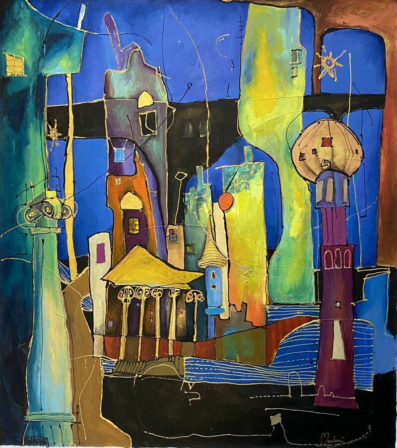 Urban Entanglements  - a Paint by mademi