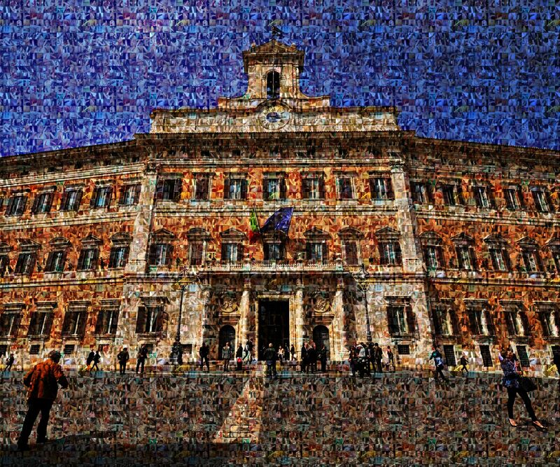 Montecitorio 630 - a Digital Graphics and Cartoon by miccomicc