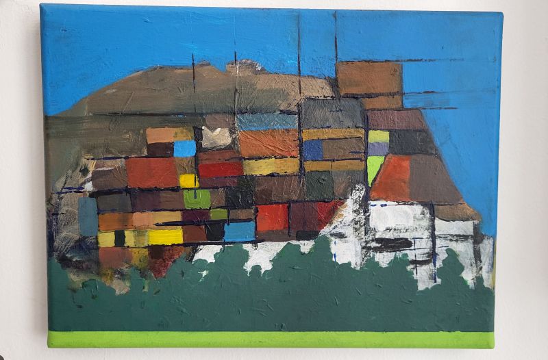 Nafplion - a Paintings by Nikos Lamprinos