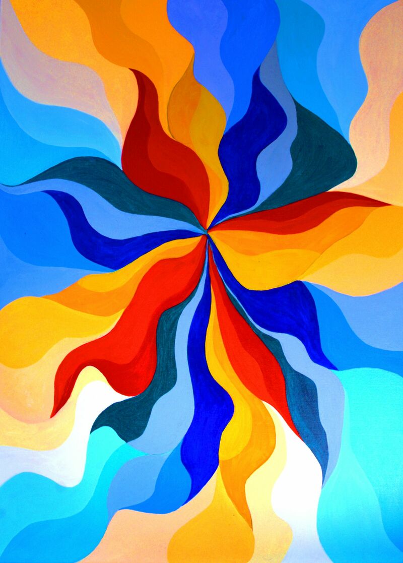 FLOWER & AIR - a Paint by ELEONORA FIRENZE