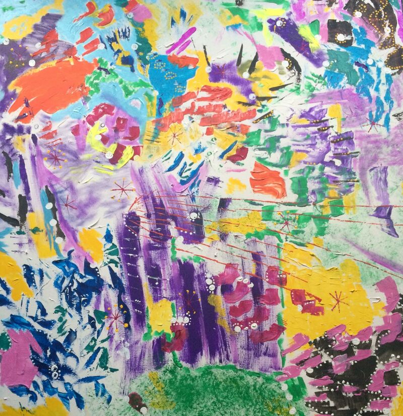 Blown Away - a Paintings by Lillian Lopez
