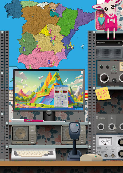 Tango Echo Alfa Mike Oscar como cupón descuento en la voz de tu amo. O la maravillosa historia de un secreto contado a voces, al final de los silencios no puede oírse en ciertos momentos - a Digital Graphics and Cartoon Artowrk by ParaLosQueAmanDemasiado