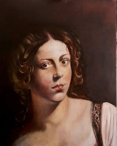 Back to Apollo (omaggio a Caravaggio) - a Paint Artowrk by Riccardo Leri