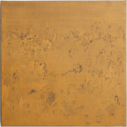 L'ocre des montagnes - a Paintings Artwork by Fr&eacute;d&eacute;rique Nolet de Brauwere