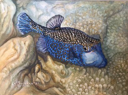 fish box - a Paint Artowrk by MariAnna