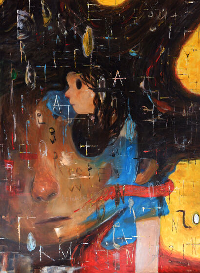 The Shape of Avoidance - a Paint Artowrk by Noinah