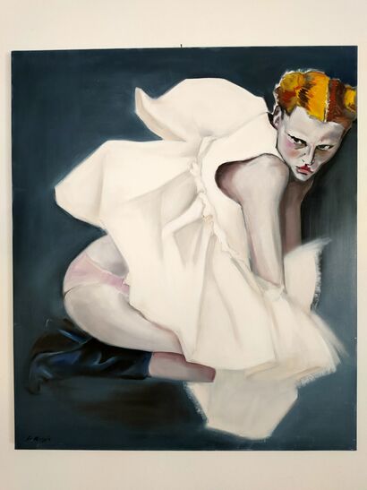 Pierrot - A Paint Artwork by Lamarzia