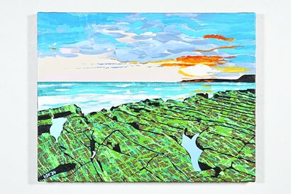 Laomei Green Reef – Island of Twilight - a Paint Artowrk by HsunArt