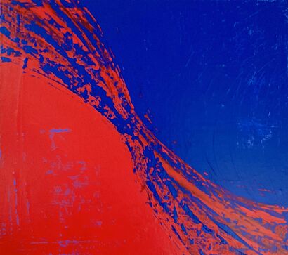 They Dance - a Paint Artowrk by Elke Buegler
