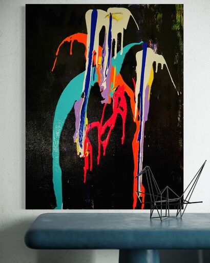 Meduse - a Paint Artowrk by Annette  Murphy