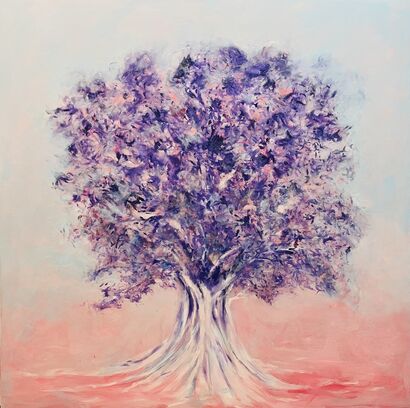 tree of love - a Paint Artowrk by Koenigsberg Leo