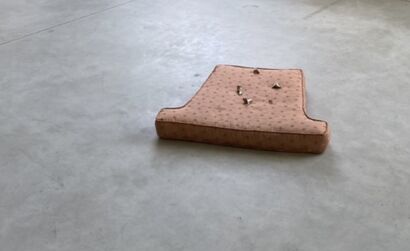 UNTITLED (rest)  cm73x13x60  - a Sculpture & Installation Artowrk by isa geiger