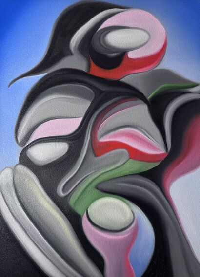 Am I supposed to? - a Paint Artowrk by Emel Ozkul