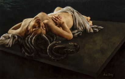 Medusa - a Paint Artowrk by Procella