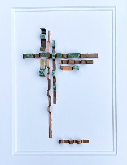 Crucifix - a Sculpture & Installation Artowrk by Maurizio Sguazzin