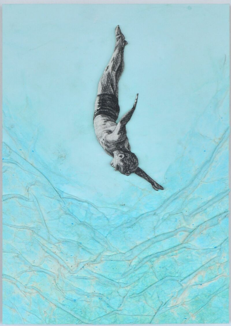 Diver - a Paint by Sergio Zapata