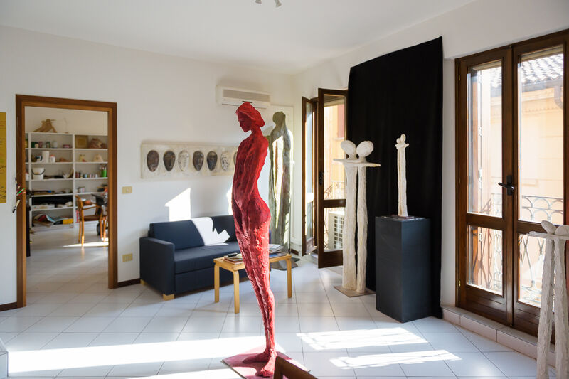 venere rossa - a Sculpture & Installation by Maria Rober moruzzi