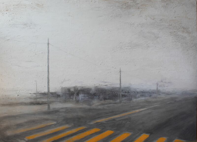 Yellow line - a Paint by Alessandra Rovelli