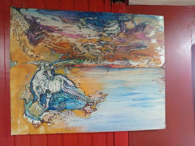 Mawelbe - a Paintings by Elizabeth  Gallardo 