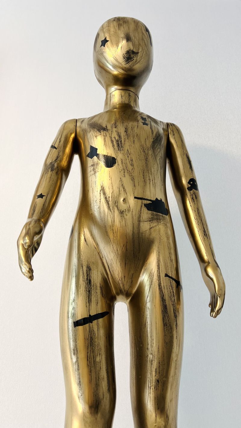 WAR CHILD - a Sculpture & Installation by Sergei Gvardiubrov