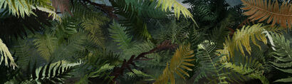 Super Natural Fern - a Digital Graphics and Cartoon Artowrk by Pedall Alissa