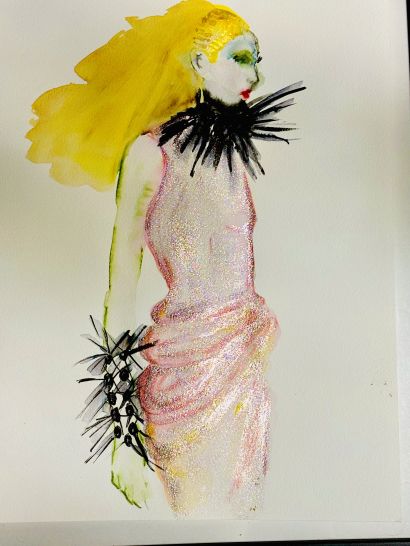 Cat - A Paintings Artwork by Doris D