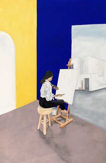 Dreamer - A Paint Artwork by Elsa Akesson