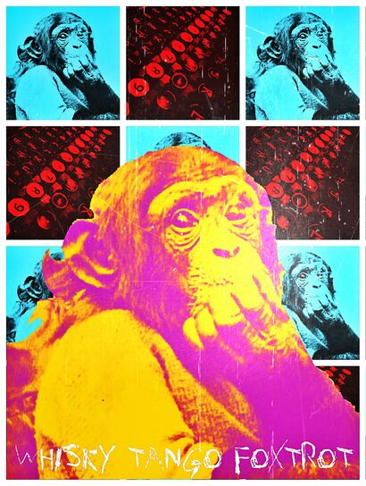 infinite monkey 014 - a Photographic Art Artowrk by JW Andrew