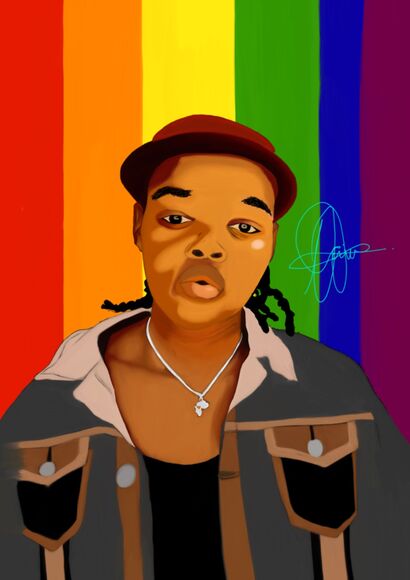 Me, myself and I - a Digital Art Artowrk by Anethemba Nciweni