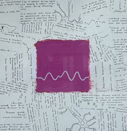 Brainwaves - a Paint Artowrk by Ella Ullerich