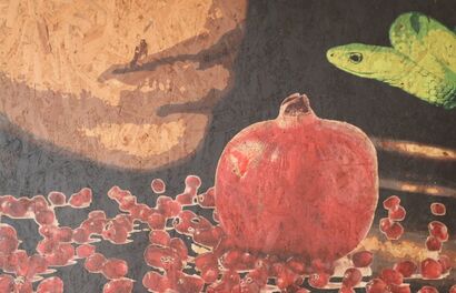 Morsi di tentazione - A Paint Artwork by Mario Camilli
