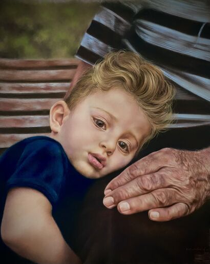 Where Time Rests - a Paint Artowrk by MaryamF