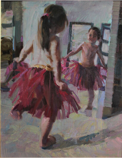 I want to dance - a Paint Artowrk by Viktoriia Chaus