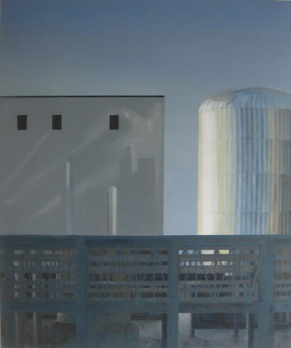 Corby Plant - A Paint Artwork by Roger McNulty