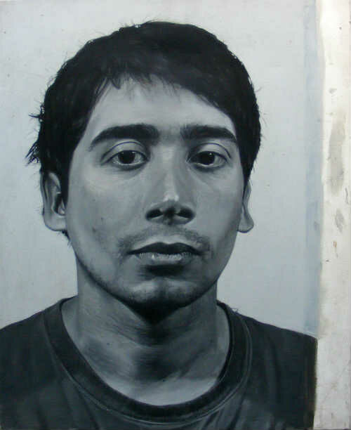 Self portrait - a Paint by Cristián  Meza