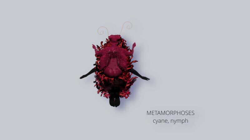 ACTING MATTER - metamorphoses - cyane - a Video Art by Christina Hellmerich