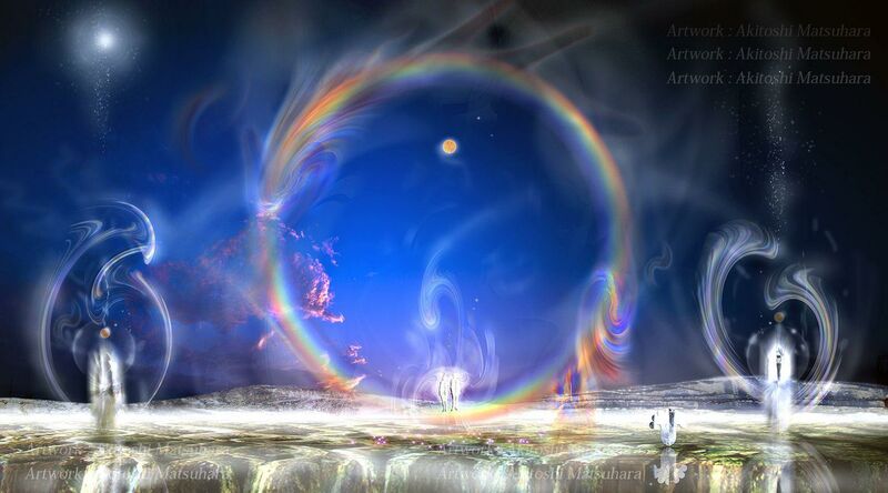 The reason why rainbow is made - a Photographic Art by Akitoshi Matsuhara