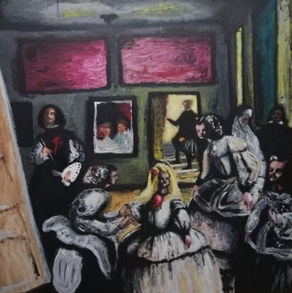 Las meninas - a Paint Artowrk by Giuseppe  Spera 