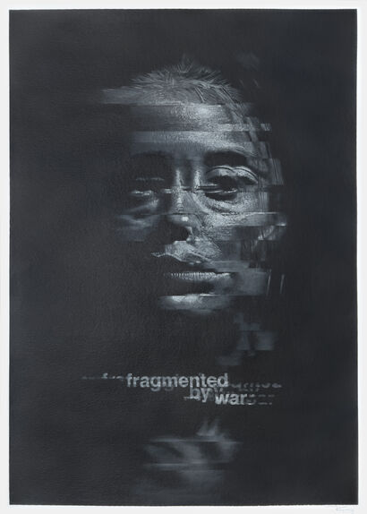 fragmented by war - a Paint Artowrk by Tristan D. Grey