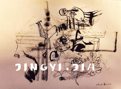 A Gesture to Picasso - a Paint Artowrk by Jingyi Jia