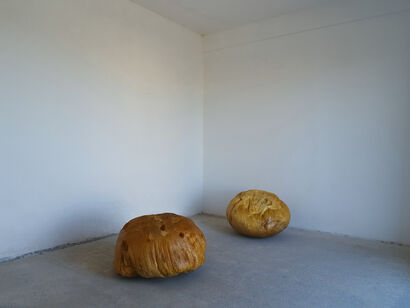 Forme pesanti - 2/5 massi - a Sculpture & Installation Artowrk by Gianmarco Savioli