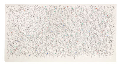 The symphonic Landscape of the forest - a Paint Artowrk by Jeanteur Paul