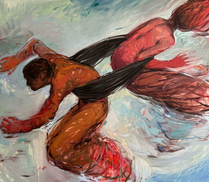 Attraction/Rejection - a Paintings by Satenik Ghulijanyan