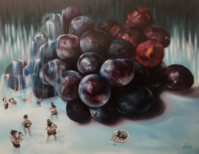 Bagno nell'uva - a Paint by MARA CREA